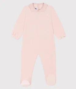 Petit Bateau Schlafanzüge, Strampler*Rosa Strampler aus Nicki rosa SALINE