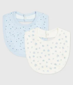 Petit Bateau Lätzchen​|Newborn*Set Baby-Lätzchen aus bedruckter Baumwolle variante 1