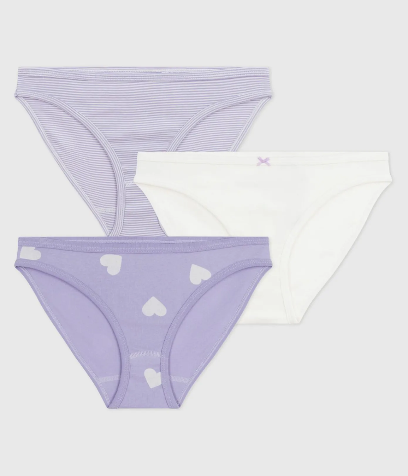Petit Bateau Bhs, Slips, Bodys*Set Damen-Slips aus Baumwolle variante 1