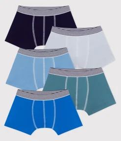 Petit Bateau Unterhosen, Boxershorts*Set Kinder-Boxershorts aus einfarbiger Baumwolle variante 1
