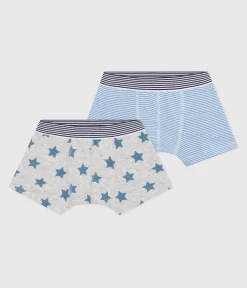 Petit Bateau Unterhosen, Boxershorts*Set Kinder-Boxershorts aus Baumwolle mit Sternenmotiv variante 1