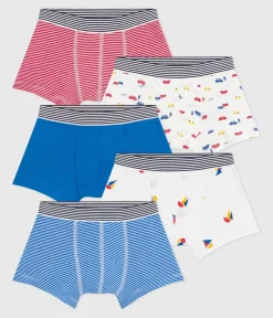 Petit Bateau Unterhosen, Boxershorts*Set Kinder-Boxershorts aus bedruckter Baumwolle variante 1