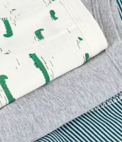 Petit Bateau Unterhosen, Boxershorts*Set Kinder-Boxershorts aus bedruckter Baumwolle mit überzogenem Bund variante 1