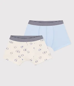 Petit Bateau Unterhosen, Boxershorts*Set Kinder-Boxershorts aus Baumwolle mit Pingouin-Motiv variante 1