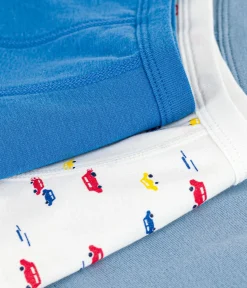 Petit Bateau Unterhosen, Boxershorts*Set Kinder-Boxershorts mit überzogenem Bund aus bedruckter Baumwolle variante 1