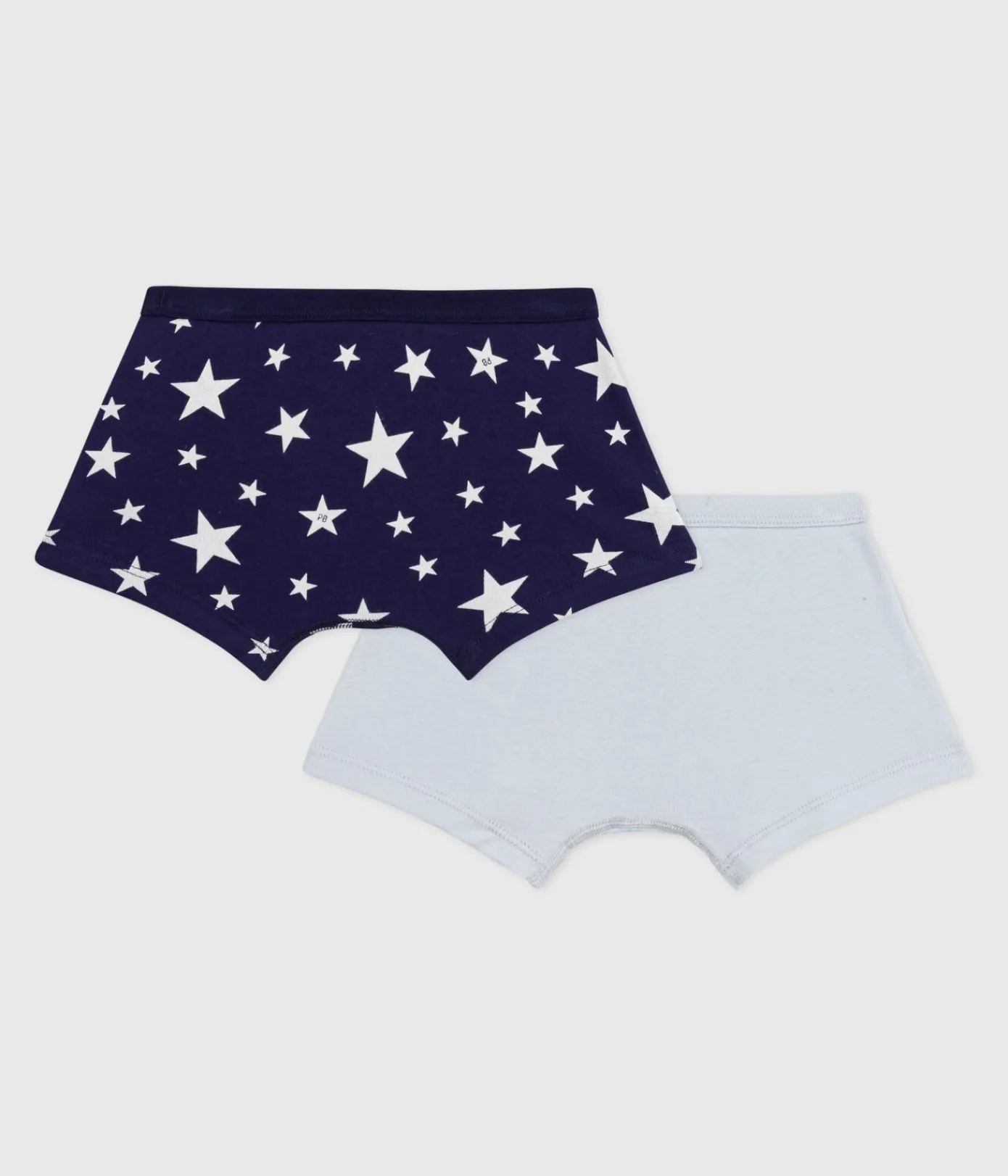 Petit Bateau Unterhosen, Boxershorts*Set Kinder-Boxershorts mit überzogenem Bund aus Baumwolle und Sternmotiv variante 1
