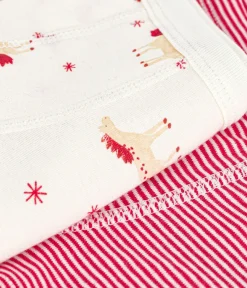 Petit Bateau Unterhosen, Boxershorts*Set Kinder-Boxershorts mit überzogenem Bund aus Baumwolle mit Pferd-Motiv variante 1