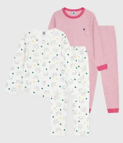 Petit Bateau Schlafanzüge, Nachthemden*Set Kinder-Pyjama aus bedruckter Baumwolle variante 1