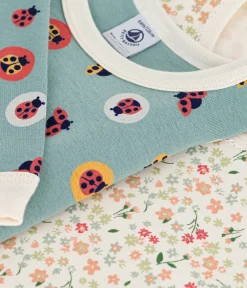 Petit Bateau Schlafanzüge, Nachthemden*Set Kinder-Pyjamas aus bedruckter Baumwolle variante 1