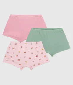 Petit Bateau Unterhosen, Shortys*Set Kinder-Shortys aus Baumwolle mit Blumenmuster variante 1