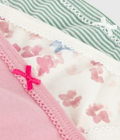 Petit Bateau Unterhosen, Shortys*Set Kinder-Slips aus Baumwolle mit Blumenmuster variante 1