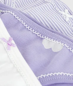 Petit Bateau Unterhosen, Shortys*Set Kinder-Slips aus Baumwolle mit Herzmotiv variante 1