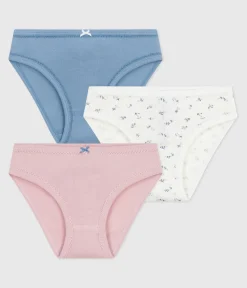 Petit Bateau Unterhosen, Shortys*Set Kinder-Slips aus Baumwolle mit Blumenmuster variante 1