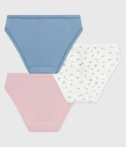 Petit Bateau Unterhosen, Shortys*Set Kinder-Slips aus Baumwolle mit Blumenmuster variante 1
