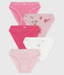 Petit Bateau Unterhosen, Shortys*Set Kinder-Slips aus Baumwolle mit Blumenmuster variante 1