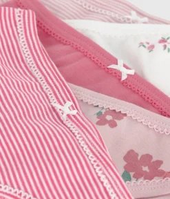 Petit Bateau Unterhosen, Shortys*Set Kinder-Slips aus Baumwolle mit Blumenmuster variante 1