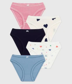 Petit Bateau Unterhosen, Shortys*Set Kinder-Slips aus Baumwolle mit Herzmotiv variante 1
