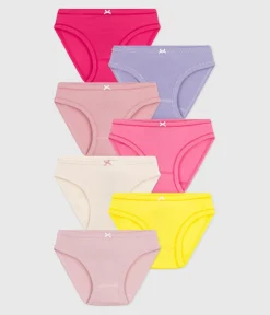 Petit Bateau Unterhosen, Shortys*Set Kinder-Slips aus einfarbiger Baumwolle variante 1