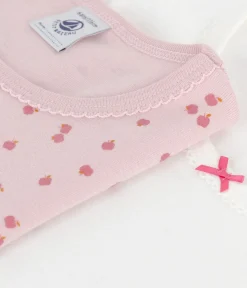 Petit Bateau Unterhemden, Tanktops|T-Shirts, Tops, Oberteile*Set kurzärmeliger Kinder-T-Shirts aus Baumwolle mit Apfelmotiv variante 1