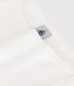 Petit Bateau Alle Tanktops|T-Shirts, Tanktops*Spaghetti-Top aus Baumwolle für Damen weiss ECUME