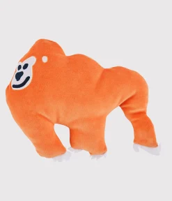 Petit Bateau Schlafanzüge, Pyjamas*Stofftier Gorilla orange orange OURSIN