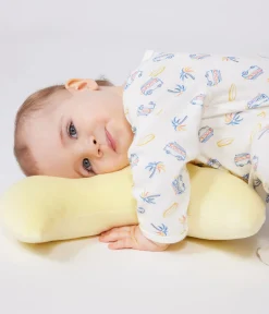 Petit Bateau Schlafanzüge, Strampler*Strampler aus Baumwolle mit Minibus weiss MARSHMALLOW/weiss MULTICO