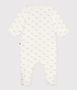 Petit Bateau Schlafanzüge, Strampler|Newborn*Strampler aus Nicki weiss MARSHMALLOW/ HERBIER