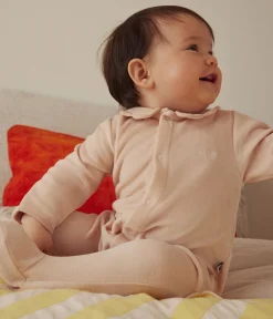 Petit Bateau Schlafanzüge, Strampler|Newborn*Strampler aus Nicki rosa SALINE