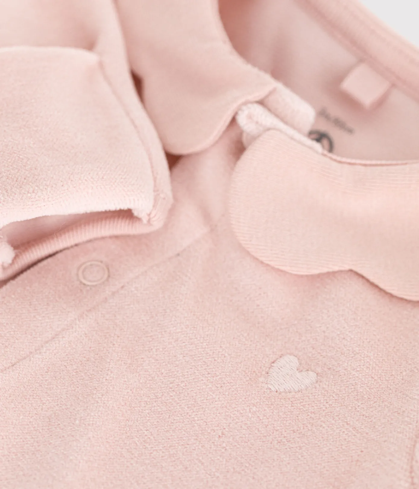 Petit Bateau Schlafanzüge, Strampler|Newborn*Strampler aus Nicki rosa SALINE