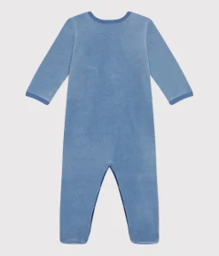 Petit Bateau Schlafanzüge, Strampler*Strampler aus Nicki blau BEACH