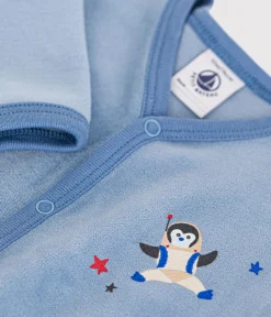 Petit Bateau Schlafanzüge, Strampler*Strampler aus Nicki blau BEACH