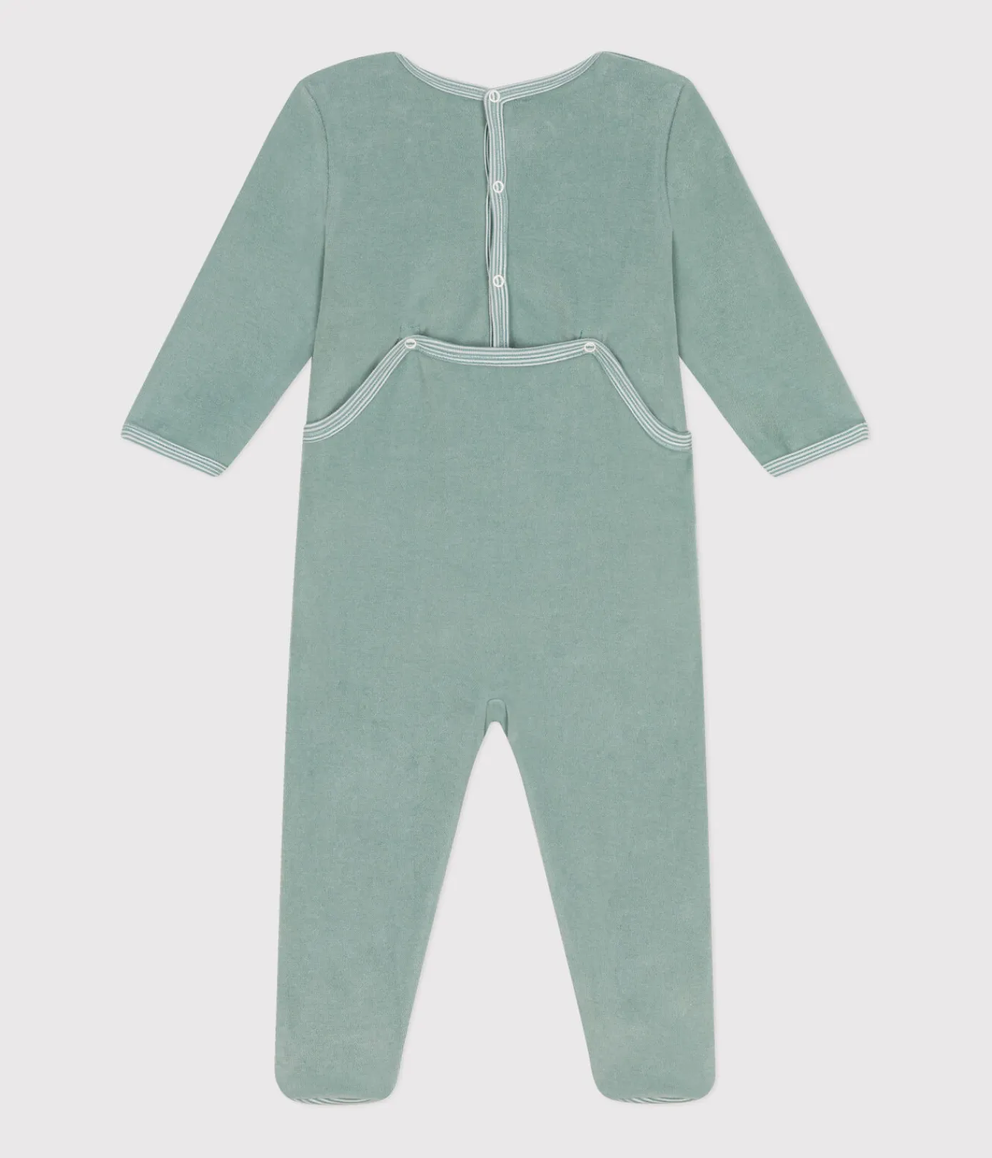 Petit Bateau Schlafanzüge, Strampler*Strampler aus Nicki grün PAUL