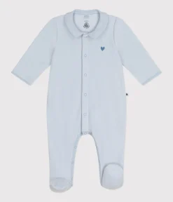 Petit Bateau Schlafanzüge, Strampler|Newborn*Strampler aus Nicki blau GOMME