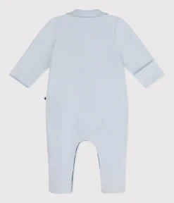 Petit Bateau Schlafanzüge, Strampler|Newborn*Strampler aus Nicki blau GOMME