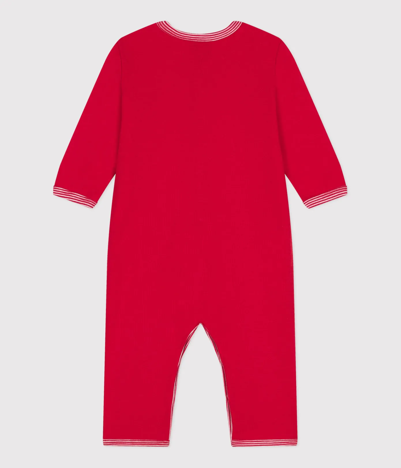 Petit Bateau Schlafanzüge, Strampler*Strampler ohne Füßchen aus Baumwolle ROT