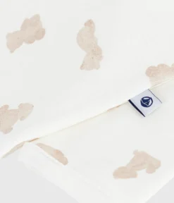 Petit Bateau Schlafanzüge, Strampler|Newborn*Strampler ohne Füßchen aus Baumwolle mit Bärmotiv MARSHMALLOW/ BRUN