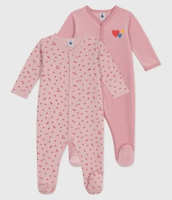 Petit Bateau Schlafanzüge, Strampler*Strampler-Set aus bedruckter Baumwolle variante 1