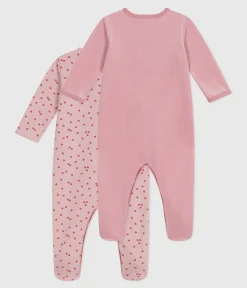 Petit Bateau Schlafanzüge, Strampler*Strampler-Set aus bedruckter Baumwolle variante 1