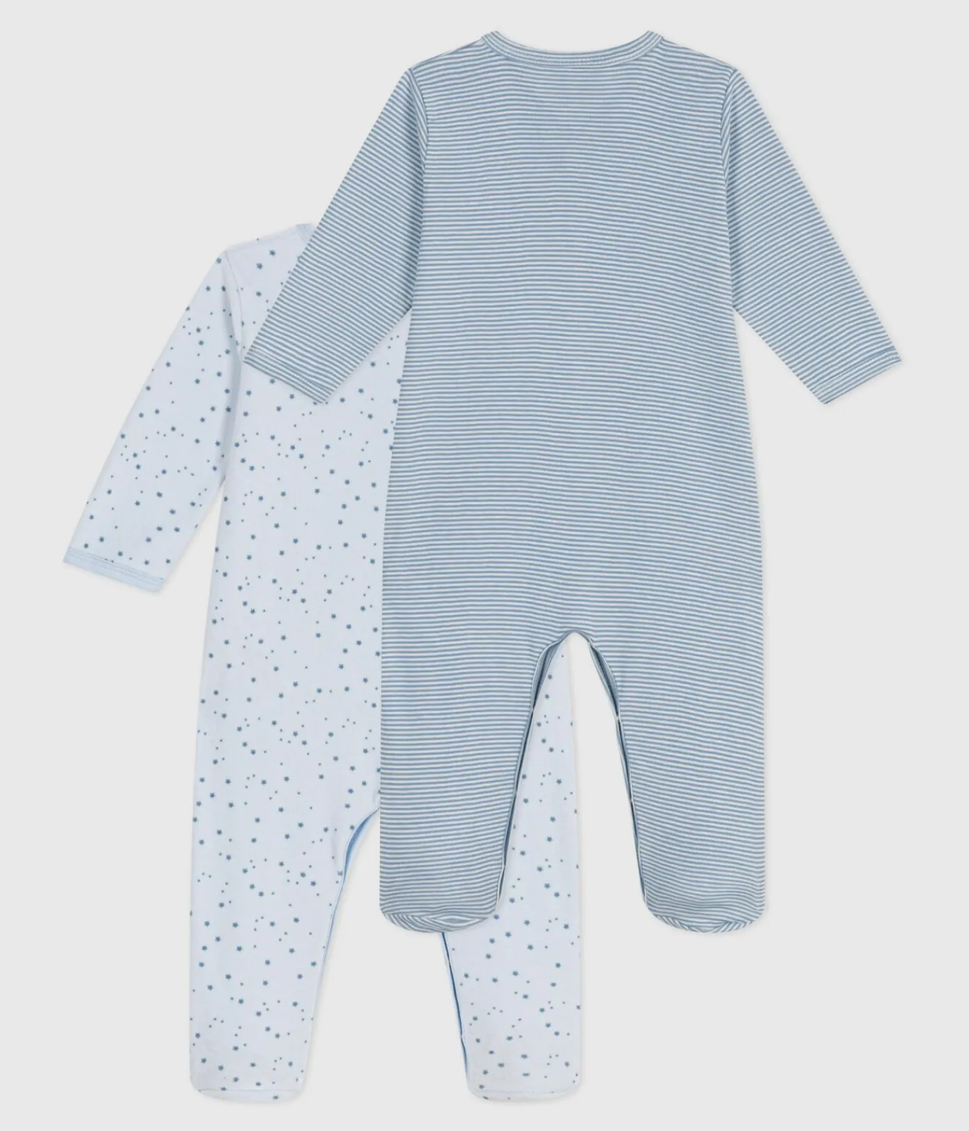 Petit Bateau Schlafanzüge, Strampler*Strampler-Set aus bedruckter Baumwolle variante 1
