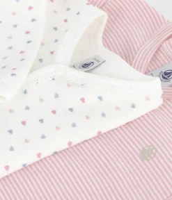 Petit Bateau Schlafanzüge, Strampler*Strampler-Set aus bedruckter Baumwolle variante 1