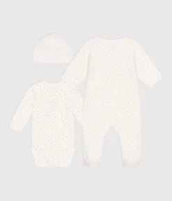 Petit Bateau Newborn*3-teiliges Baby-Set variante 1