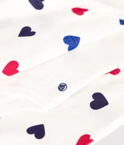 Petit Bateau Sets, Overalls & Latzhosen|Newborn*3-teiliges Baby-Set aus Baumwolle weiss MARSHMALLOW/weiss MULTICO