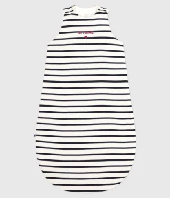Petit Bateau Schlafsäcke, Decken|Newborn*TOG 2 Babyschlafsack aus Baumwolle weiss MARSHMALLOW/blau SMOKING