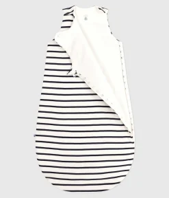 Petit Bateau Schlafsäcke, Decken|Newborn*TOG 2 Babyschlafsack aus Baumwolle weiss MARSHMALLOW/blau SMOKING