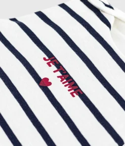 Petit Bateau Schlafsäcke, Decken|Newborn*TOG 2 Babyschlafsack aus Baumwolle weiss MARSHMALLOW/blau SMOKING