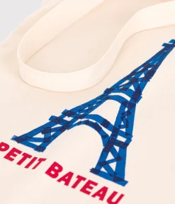 Petit Bateau Herren|Accessoires*Tote Bag aus Baumwolle naturfarben AVALANCHE