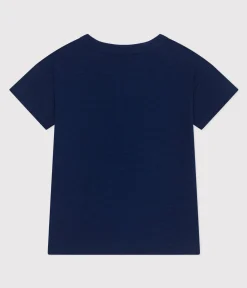 Petit Bateau T-Shirts, Poloshirts, Hemden*T-Shirt aus geflammtem Jersey Kinder/Jungen blau MEDIEVAL