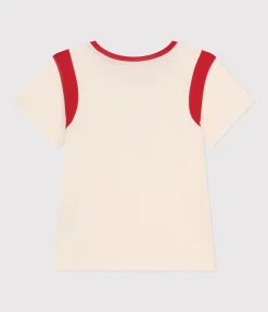 Petit Bateau T-Shirts, Tops, Oberteile*T-Shirt aus Jersey Kinder/Mädchen naturfarben AVALANCHE