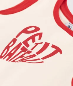 Petit Bateau T-Shirts, Tops, Oberteile*T-Shirt aus Jersey Kinder/Mädchen naturfarben AVALANCHE