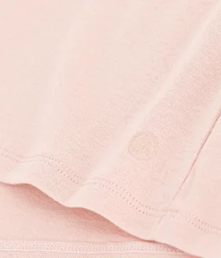 Petit Bateau Alle T-Shirts|T-Shirts, Tanktops*T-Shirt L’ICONIQUE aus Baumwolle mit rundem Ausschnitt für Damen rosa SALINE